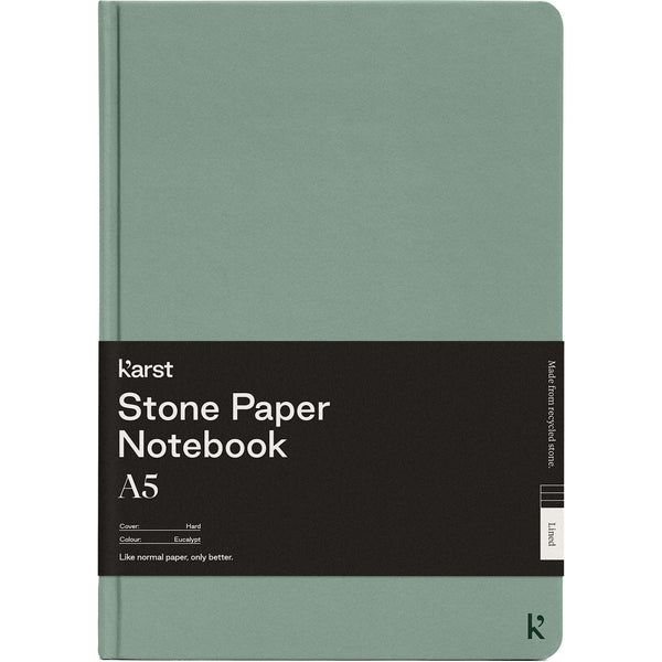 Carnet à reliure en pierre Karst 5,5