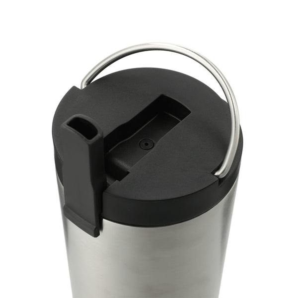 Gobelet isolé en cuivre Thor avec couvercle à paille rabattable de 24 oz