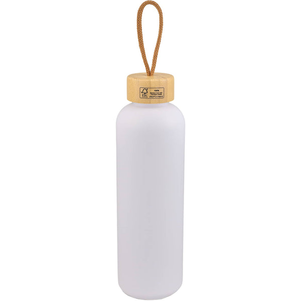 Tania Recycled Bottle w/ FSC® Bamboo Lid 26oz