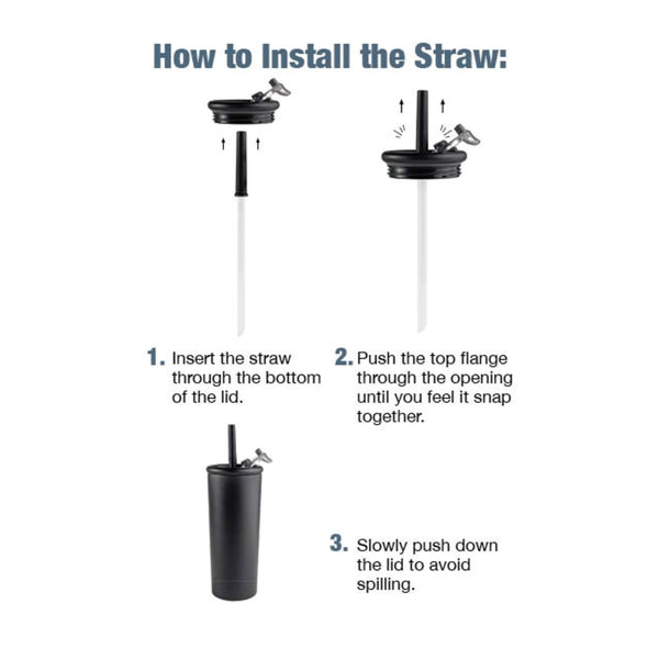 Kyser Recycled Vacuum Tumbler w/ Straw 20oz