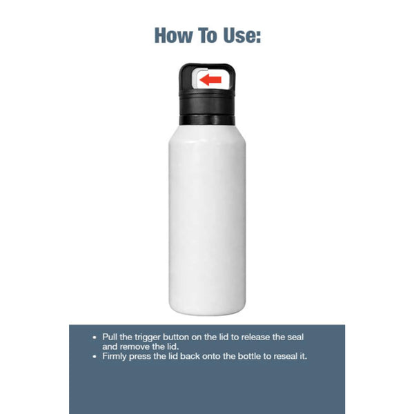 Dawson Insulated Bottle w/ One Touch Lid 18oz