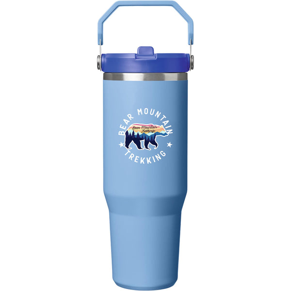 Gobelet isotherme Stanley IceFlow™ 2.0 à paille rabattable, 887 ml (30 oz).