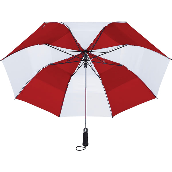Parapluie de golf pliable et ventilé de 58 po à ouverture automatique