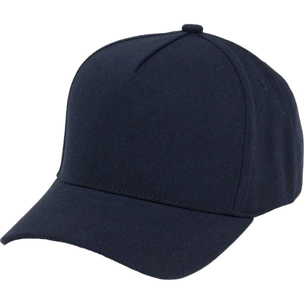 Casquette unisexe 5 panneaux en toile de coton recyclé