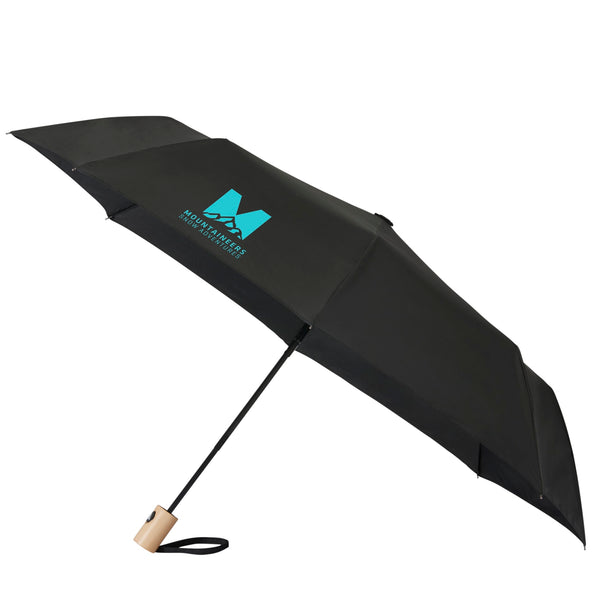 Parapluie pliable recyclé à ouverture automatique de 42 po
