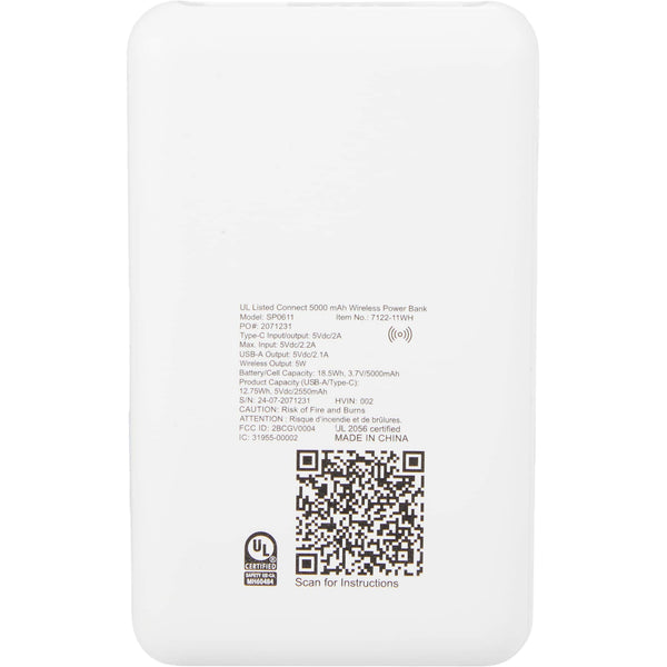 Batterie externe sans fil UL Connect 5000 mAh