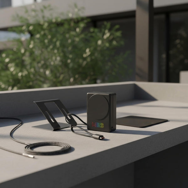 Batterie externe MagClick 5000 mAh 15 W avec chargeur mural