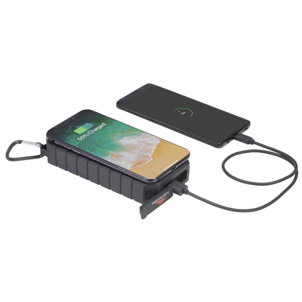 Banque d'alimentation sans fil rapide solaire High Sierra® IPX 5