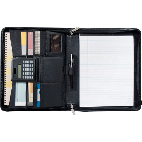 FSC® Mix Manhattan Zippered Padfolio