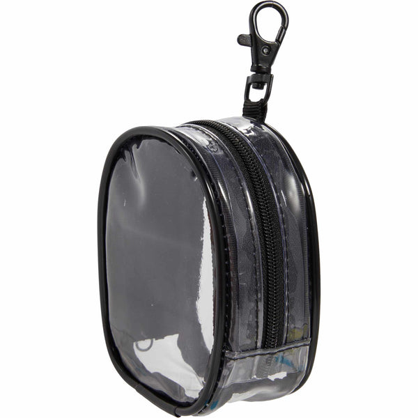 Round Clear Bag Charm