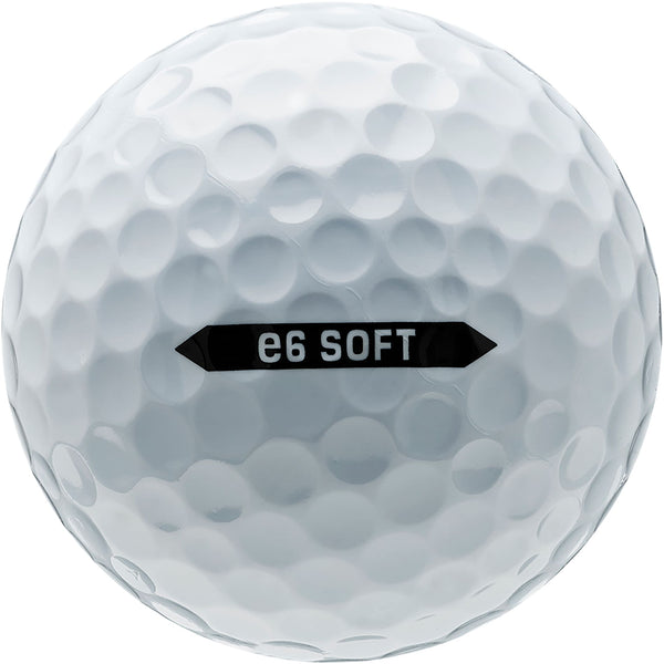Balles de golf Bridgestone E 6 Soft - Paquet de 12