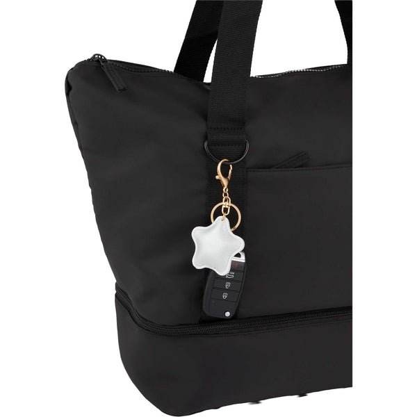 Star Leather Keychain