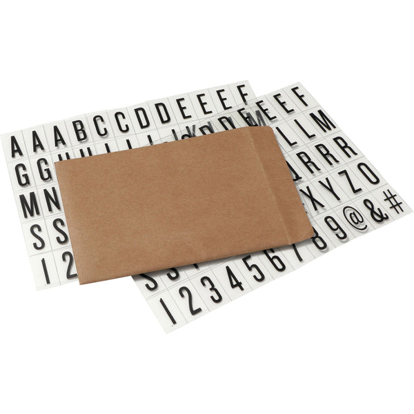 Lettres pour caisson lumineux cinéma-petite