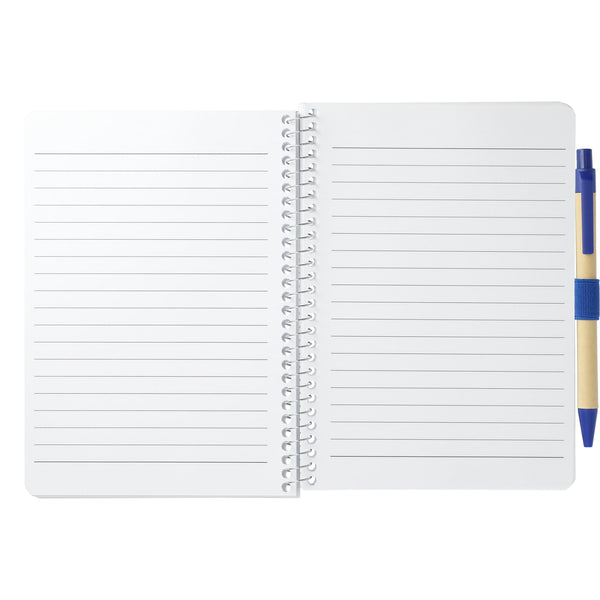 FSC® Mix 5” x 7” Spiral Notebook with Pen