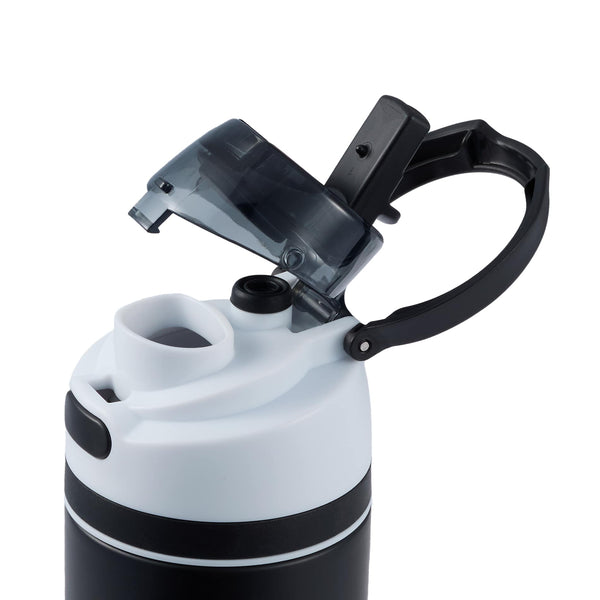Bouteille à paille en acier inoxydable recyclé Elvin de 28 oz