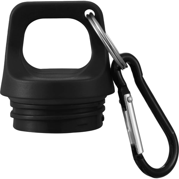 Bouteille de course recyclée de 740 ml avec mousqueton