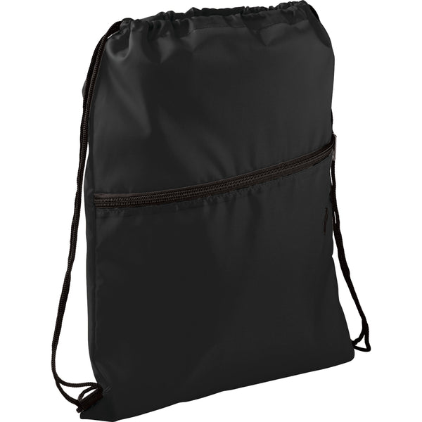 Insulated Zippered Drawstring Bag