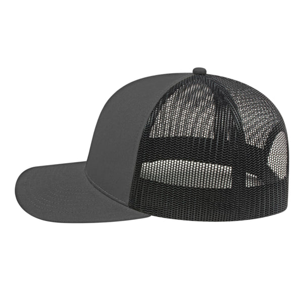 Casquette arrière en maille de camionneur en poly/coton Cap America
