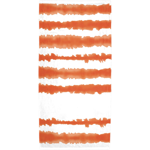 Good Vibes Cabana Stripe Beach Towel