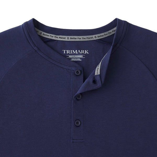 Henley à manches courtes SOMOTO Eco pour hommes