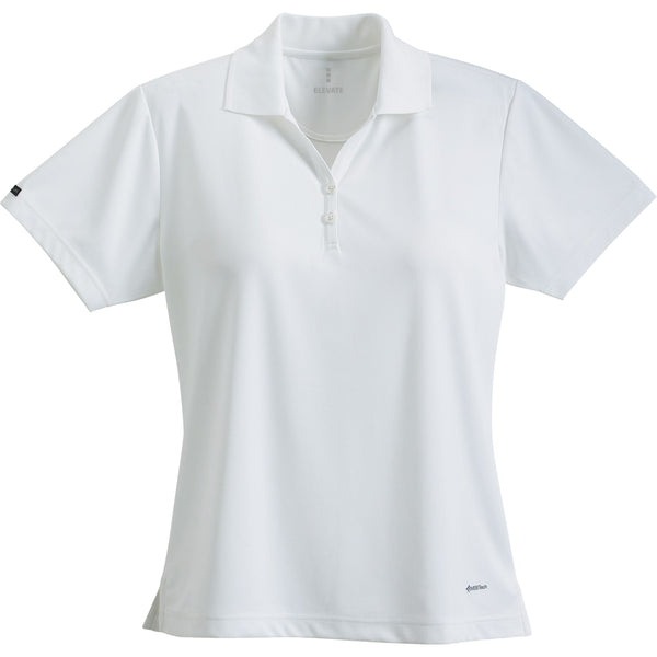 Women's MORENO TEXT MICRO SS POLO
