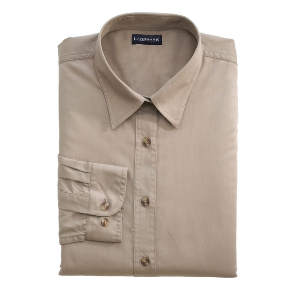 CHEMISE ROBE À MANCHES LONGUES pour Femme