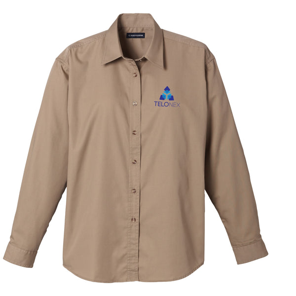 CHEMISE ROBE À MANCHES LONGUES pour Femme