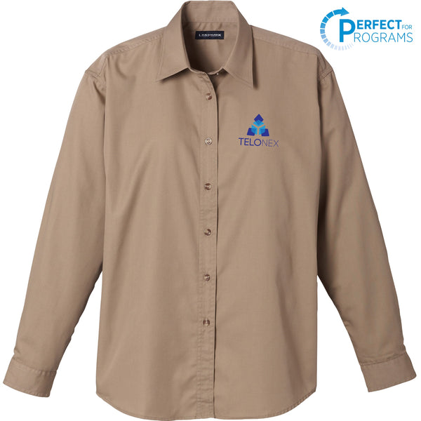 CHEMISE ROBE À MANCHES LONGUES pour Femme