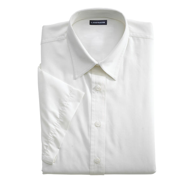 CHEMISE ROBE À MANCHES COURTES Pour Femme