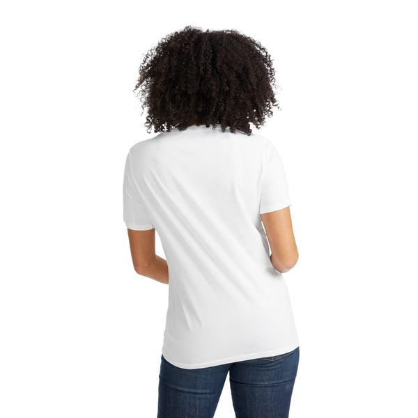 T-shirt American Giant Classic en coton à col en V - Femme