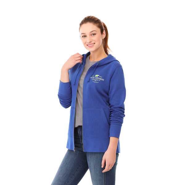 Sweat à capuche zippé en polaire CYPRESS pour femmes