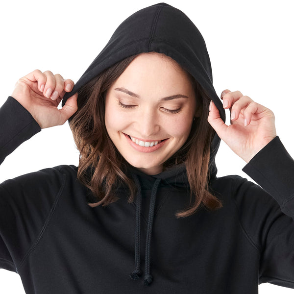 Sweat à capuche en polaire écologique ARGUS pour femmes
