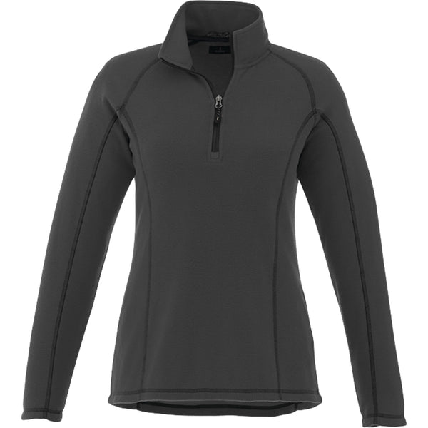 Demi-zip en polypolaire Bowlen pour femmes