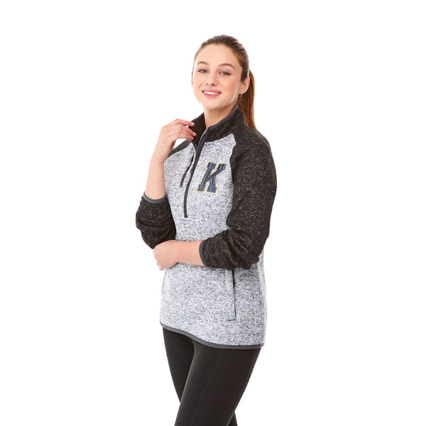 Veste en tricot à demi-zip VORLAGE pour femmes