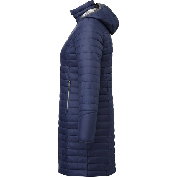 Veste isolée longue pliable SILVERTON pour femmes